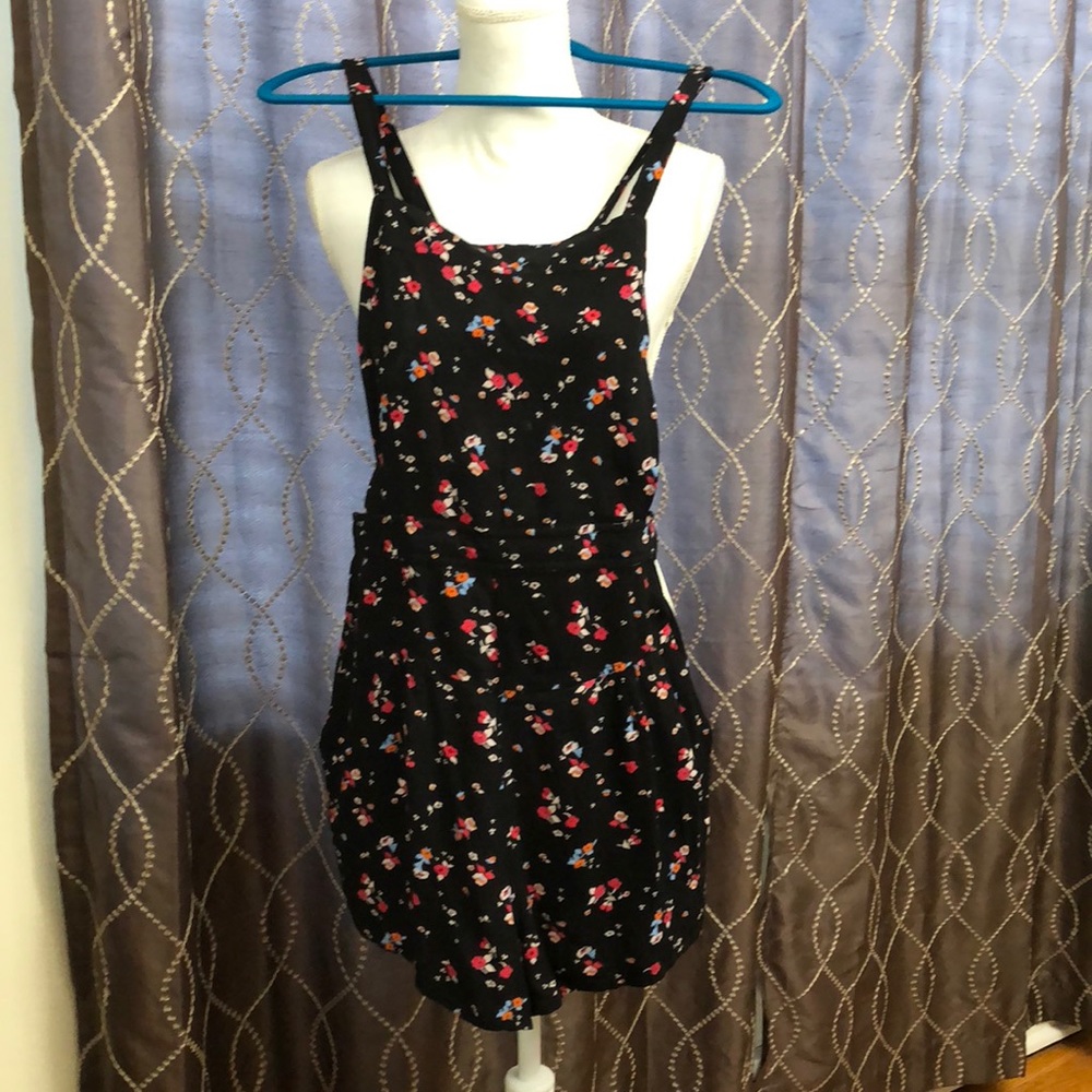 Free People Apron-Style Romper - Picture 1 of 5